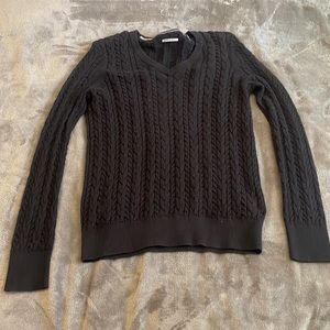 ~black knit tight sweater~